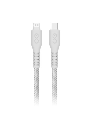 Kabel USB-C - Lightning eXc IMMORTAL, 2m, 30W, szybkie ładowanie, kolor mix