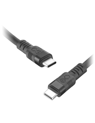 Kabel USB-C - USB-C eXc WHIPPY Pro, 0.9M, 100W, szybkie ładowanie, kolor mix pastelowy