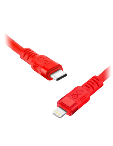 Kabel USB-C - Lightning eXc WHIPPY Pro, 2M, 29W, szybkie ładowanie, kolor mix 