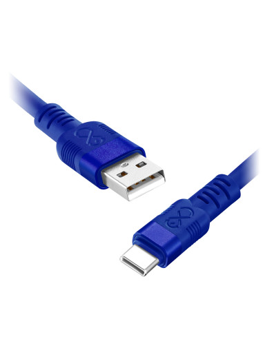 Kabel USB-A - USB-C eXc WHIPPY Pro, 2M, 60W, szybkie ładowanie, kolor mix pastelowy