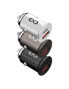 EXC Mobile ładowarka samochodowa CUTE PRO, USB+PD, 30W,...