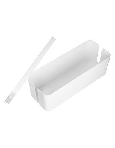 Organizer do kabli - cable box L, biały