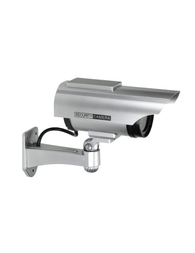 Atrapa kamery monitorującej CCTV z panelem...