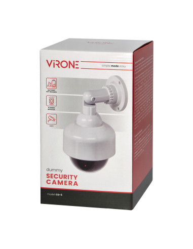 Atrapa obrotowej kamery monitorującej CCTV,...