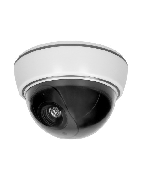 Atrapa kopułkowej kamery monitorującej CCTV, bateryjna
