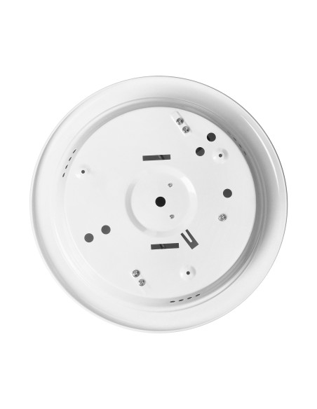 ROVO PC, plafon oświetleniowy z czujnikiem ruchu 360st, 2x25W, E27, IP20, polikarbon mleczny