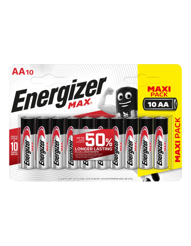 BATERIE ENERGIZER MAX AA LR6, 10 szt. eco