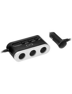 EXC Mobile rozdzielacz samochodowy SHARE, 3xGZ + 2xUSB-A,...
