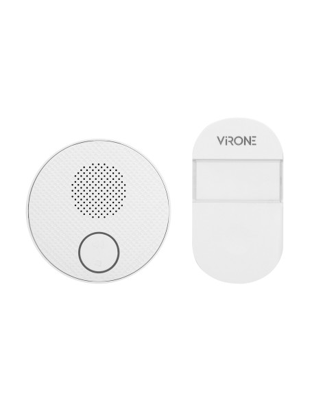 Dzwonek bezprzewodowy  SONUS AC, sieciowy, przycisk bezbateryjny, learning system, 38 dźwięków, 100m