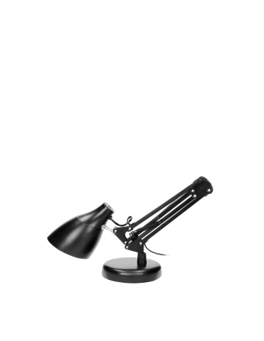 DIAN lampa biurkowa. 60W stalowa, czarna