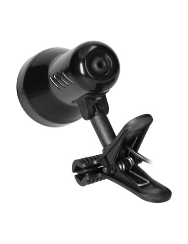 DALLA, lampa biurkowa z klipsem, 40W, E27, stal...