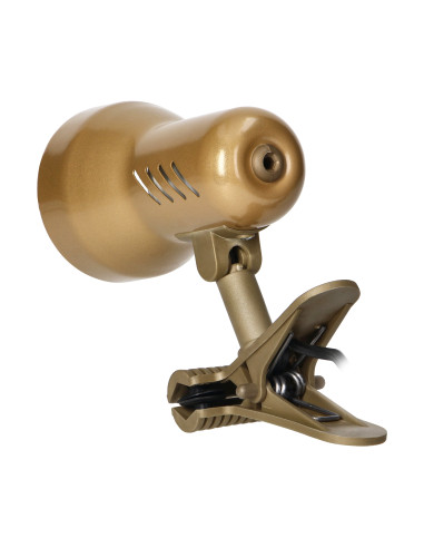 DALLA, lampa biurkowa z klipsem, 40W, E27, stal...