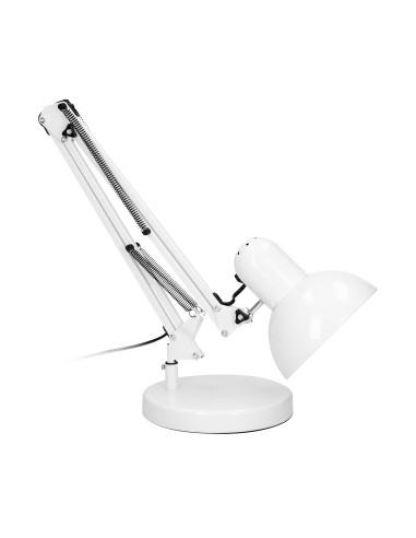 DEON, lampa biurkowa, 60W, E27, wysoka, stal,...