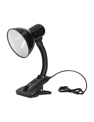 LATSA, lampa biurkowa z klipsem, 40W, E27, stal...