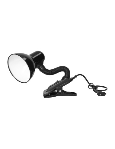 LATSA, lampa biurkowa z klipsem, 40W, E27, stal...