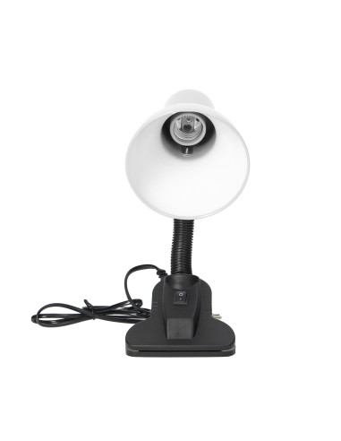 LATSA, lampa biurkowa z klipsem, 40W, E27, stal...