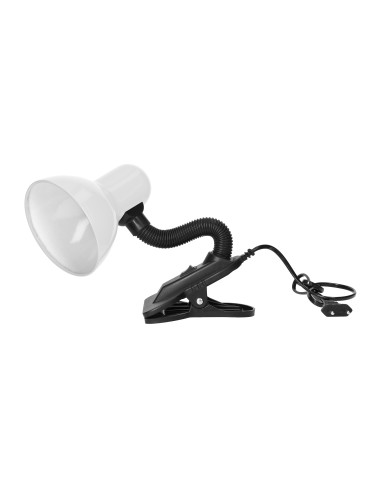 LATSA, lampa biurkowa z klipsem, 40W, E27, stal...