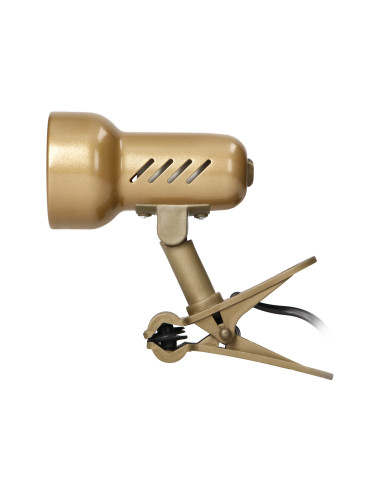 KELLY, lampa biurkowa z klipsem, 40W, E14, stal...