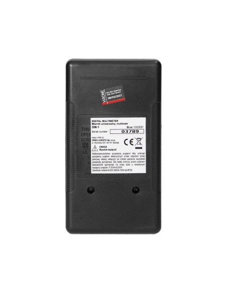 Miernik uniwersalny, multimetr