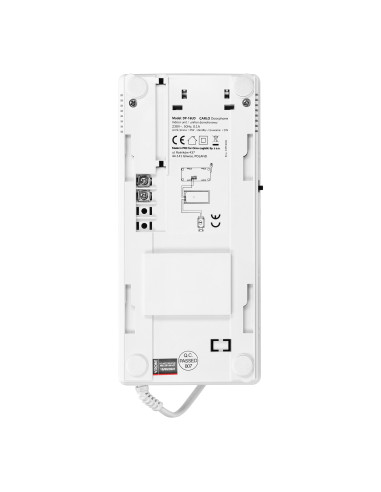 Zestaw domofonowy jednorodzinny, natynkowy, CARLO