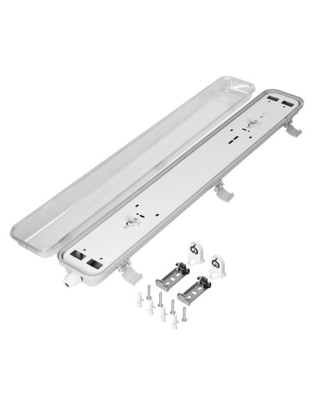 VUMBI III oprawa hermetyczna pod T8 LED, IP54, 60cm