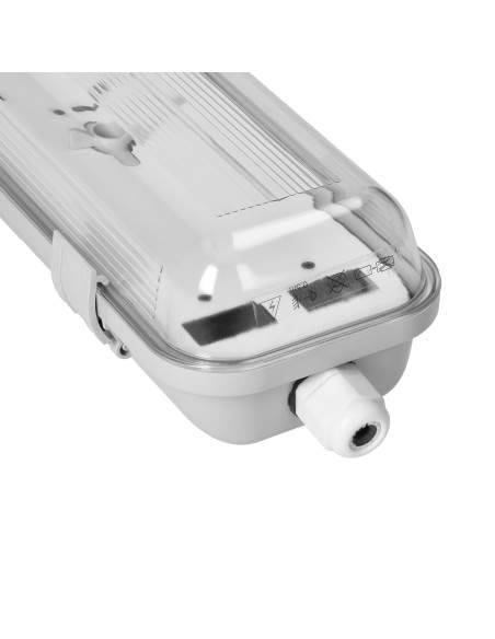 VUMBI III oprawa hermetyczna pod T8 LED, IP54, 120cm