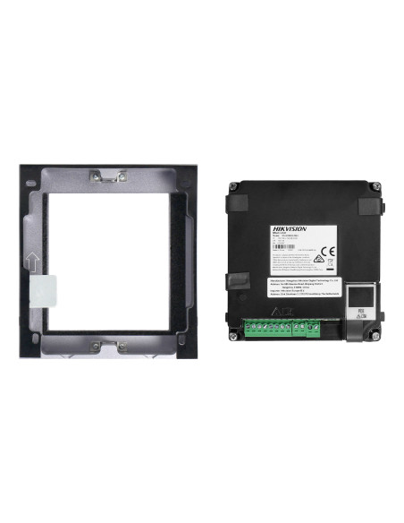  HIKVISION DS-KIS602 zestaw wideodomofonowy PoE jednorodzinny z monitorem dotykowym 7" z WiFi, panelem zewnętrznym z...