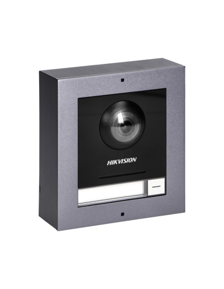 HIKVISION DS-KIS602(B) zestaw wideodomofonowy PoE jednorodzinny z monitorem dotykowym 7" z WiFi, panelem zewnętrznym z...