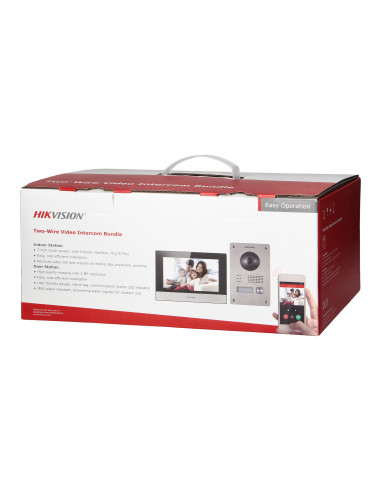 HIKVISION DS-KIS703-P zestaw wideodomofonowy...