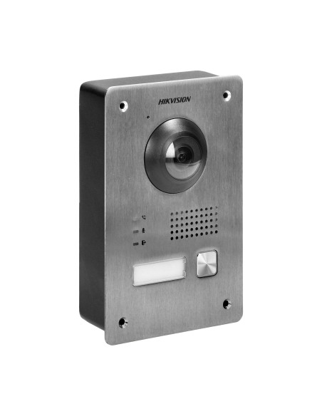 HIKVISION DS-KIS703-P zestaw wideodomofonowy 2-żyłowy jednorodzinny z monitorem 7" i kamerą Full HD i sterowaniem z...