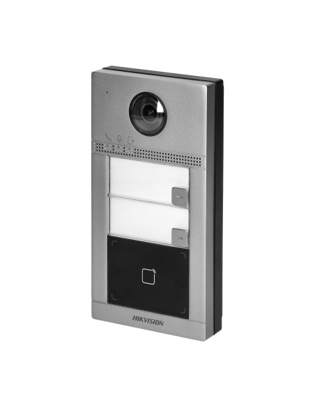  HIKVISION DS-KV8213-WME1(B) metalowa stacja zewnętrzna dwurodzinna WiFi/IP dedykowana do samodzielnej pracy lub do...