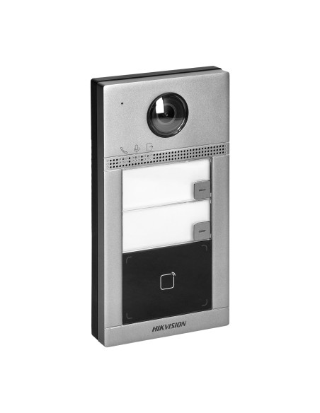  HIKVISION DS-KV8213-WME1(B) metalowa stacja zewnętrzna dwurodzinna WiFi/IP dedykowana do samodzielnej pracy lub do...