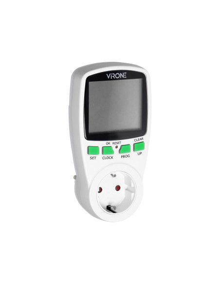 Elektroniczny programator czasowy z wyświetlaczem LCD, wersja Schuko