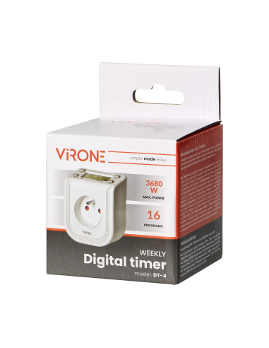  Elektroniczny programator czasowy z górnym...