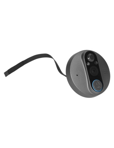 Cyfrowy wizjer do drzwi z kamerą, czujnikiem...