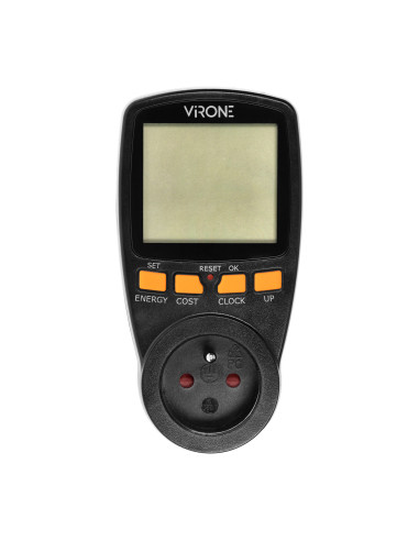 Dwutaryfowy watomierz, kalkulator energii z...