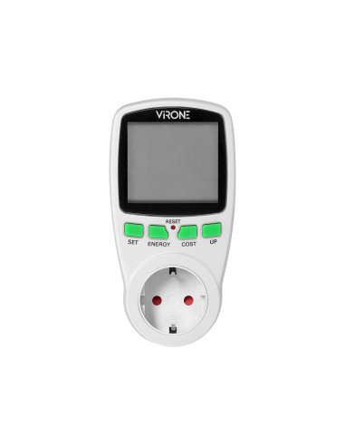 Jednotaryfowy watomierz, kalkulator energii z...