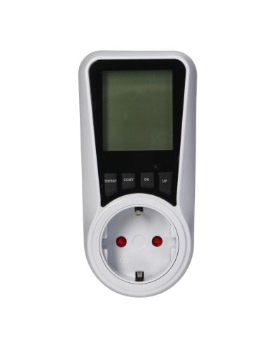  Dwutaryfowy watomierz, kalkulator energii z...