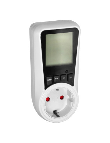  Dwutaryfowy watomierz, kalkulator energii z...