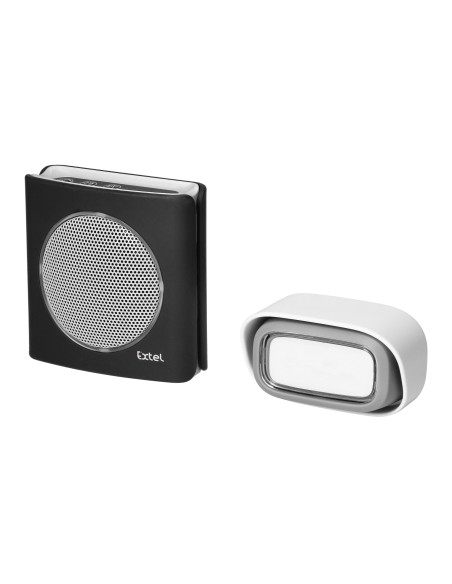 Dzwonek bezprzewodowy, bateryjny EXTEL diBi Flash Soft, czarny