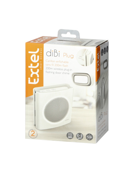 Dzwonek bezprzewodowy 230V~ EXTEL diBi Plug