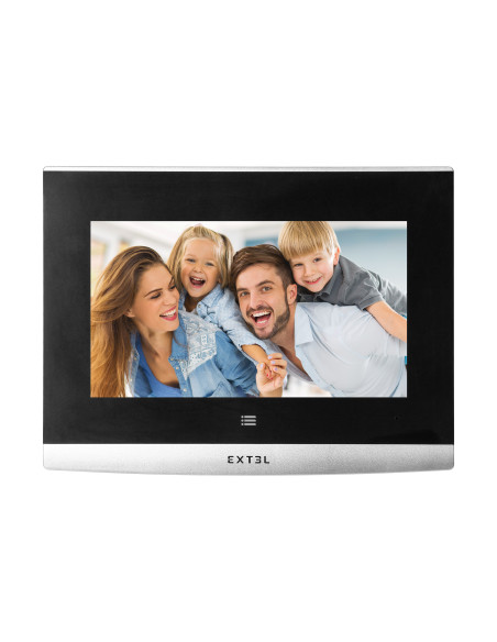 Extel Wave, bezprzewodowy zestaw wideo domofonowy, monitor 7", dotykowy, menu OSD,  WI-FI + APP na telefon, sterowanie...