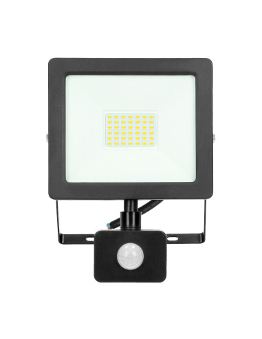 ALLED 30W Naświetlacz LED z PIR, 2300lm, IP44,...