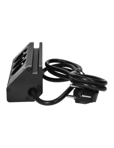 Potrójne gniazdo meblowe z uchwytem na telefon...