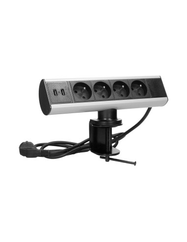 Gniazdo meblowe z uchwytem montażowym,...