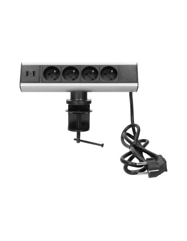 Gniazdo meblowe z uchwytem montażowym,...