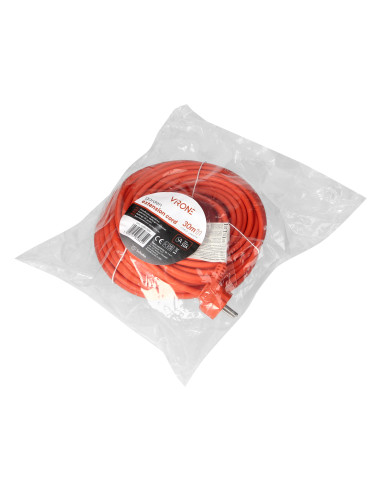 Przedłużacz ogrodowy jednogniazdowy Schuko, PVC...