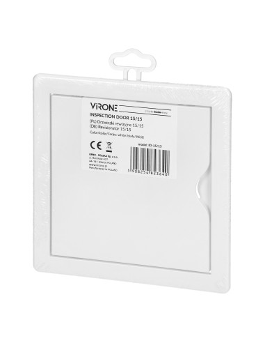 Drzwiczki rewizyjne 15/15, kolor biały