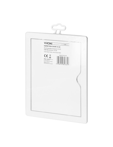 Drzwiczki rewizyjne 15/20, kolor biały