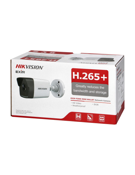 HIKVISION IP-CAM-B140H tubowa kamera IP o rozdzielczości 4Mpx, z doświetleniem IR i cyfrową redukcją szumów, IP67,...